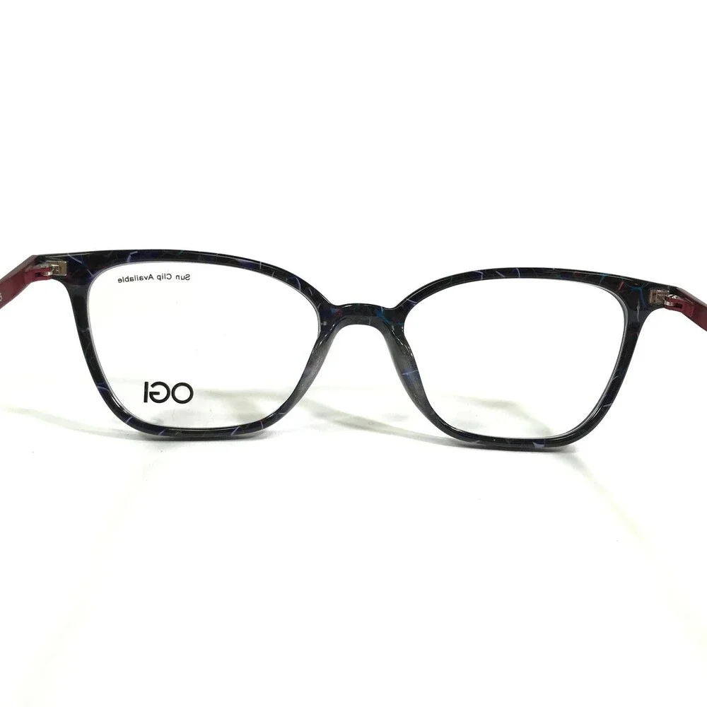 Ogi HERITAGE Eyeglasses Frames 9109/1939 Purple Red Cat Eye Full Rim 49-17-135